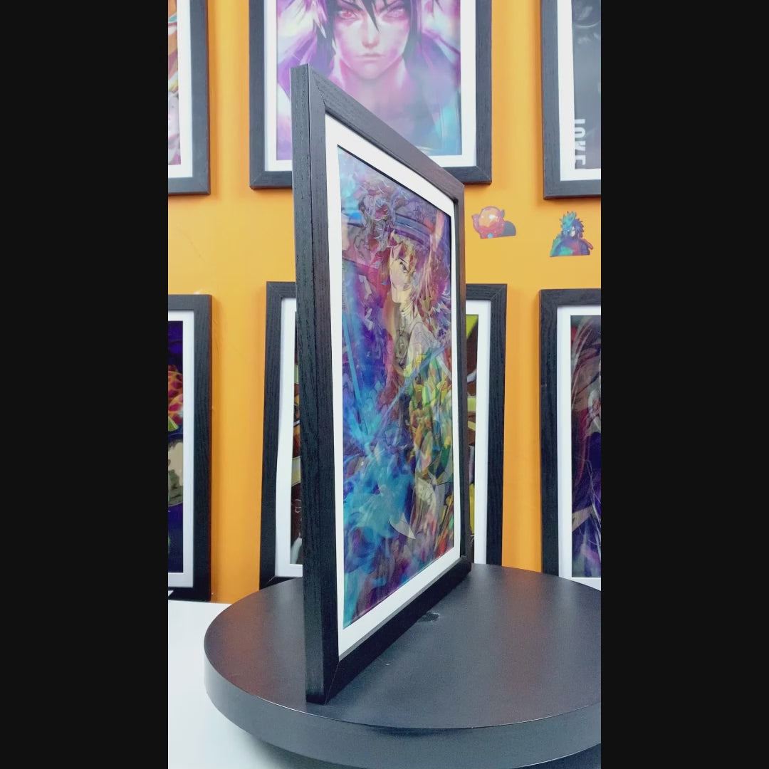 Demon Slayer - Tanjiro, Giyu and Rengoku 3D Poster