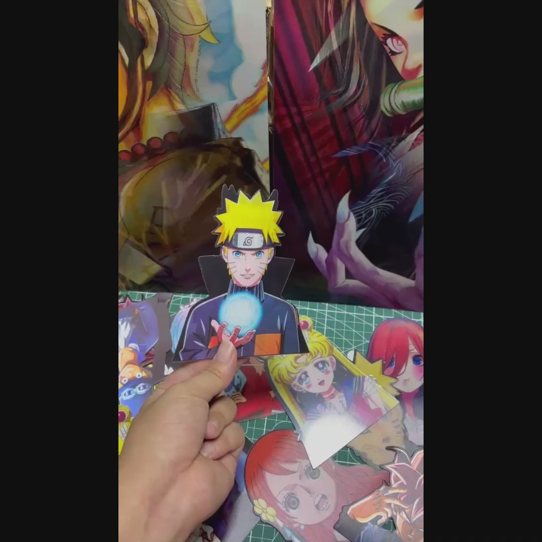 Naruto 3D Stickers