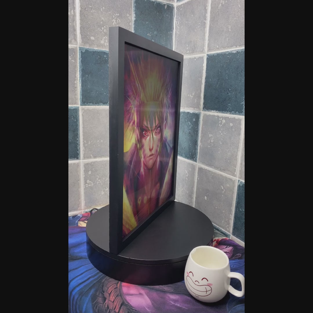 Naruto, Sasuke and Kakashi 3D Poster