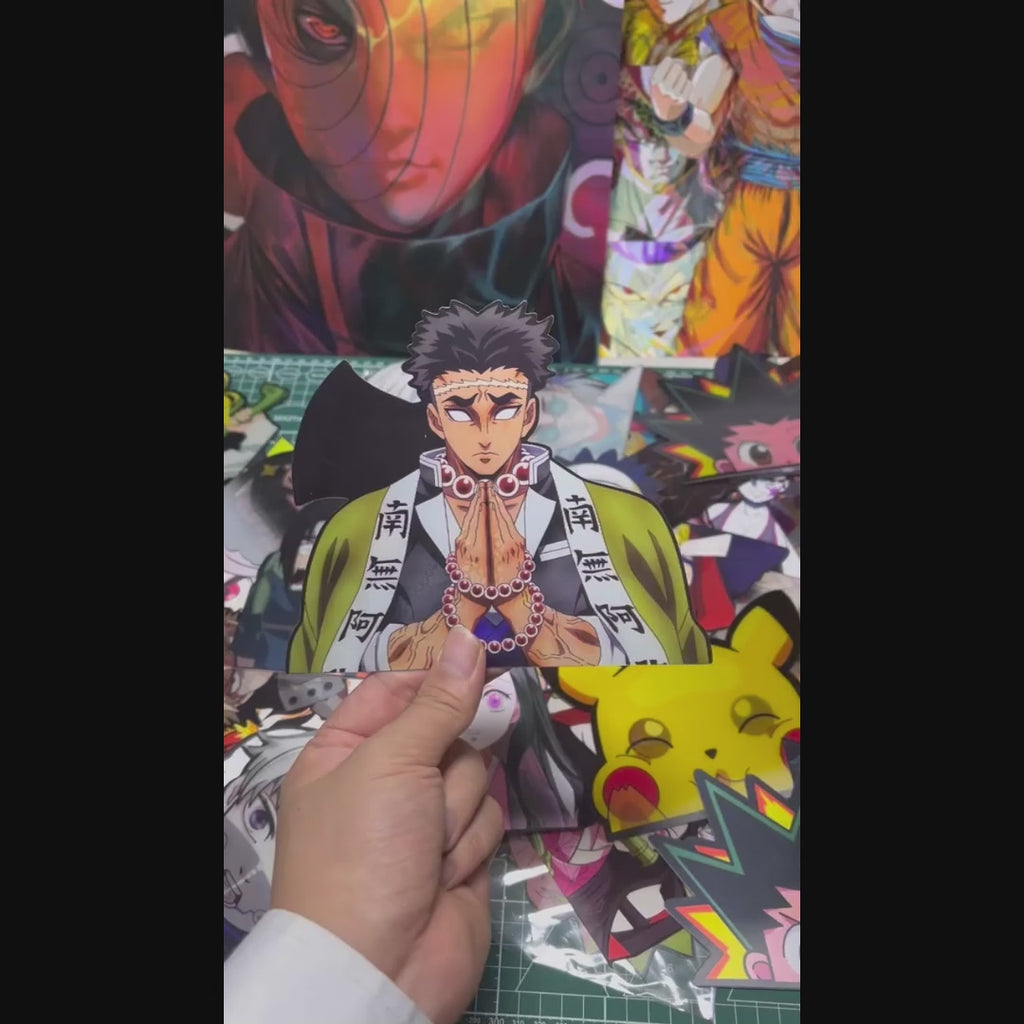 Demon Slayer - Gyomei 3D Stickers