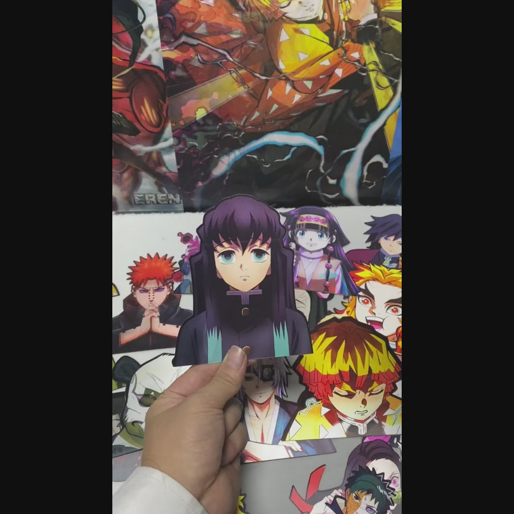 Demon Slayer - Muichiro 3D Stickers