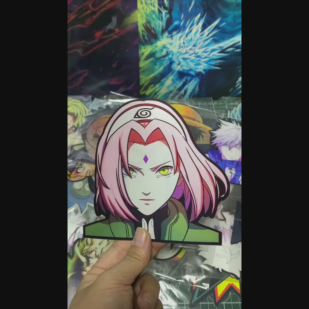Naruto - Sakura  3D Stickers