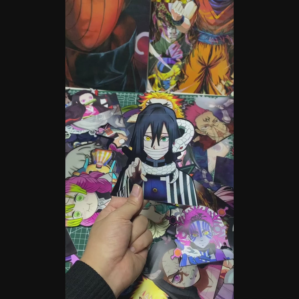 Demon Slayer - Obanai 3D Stickers