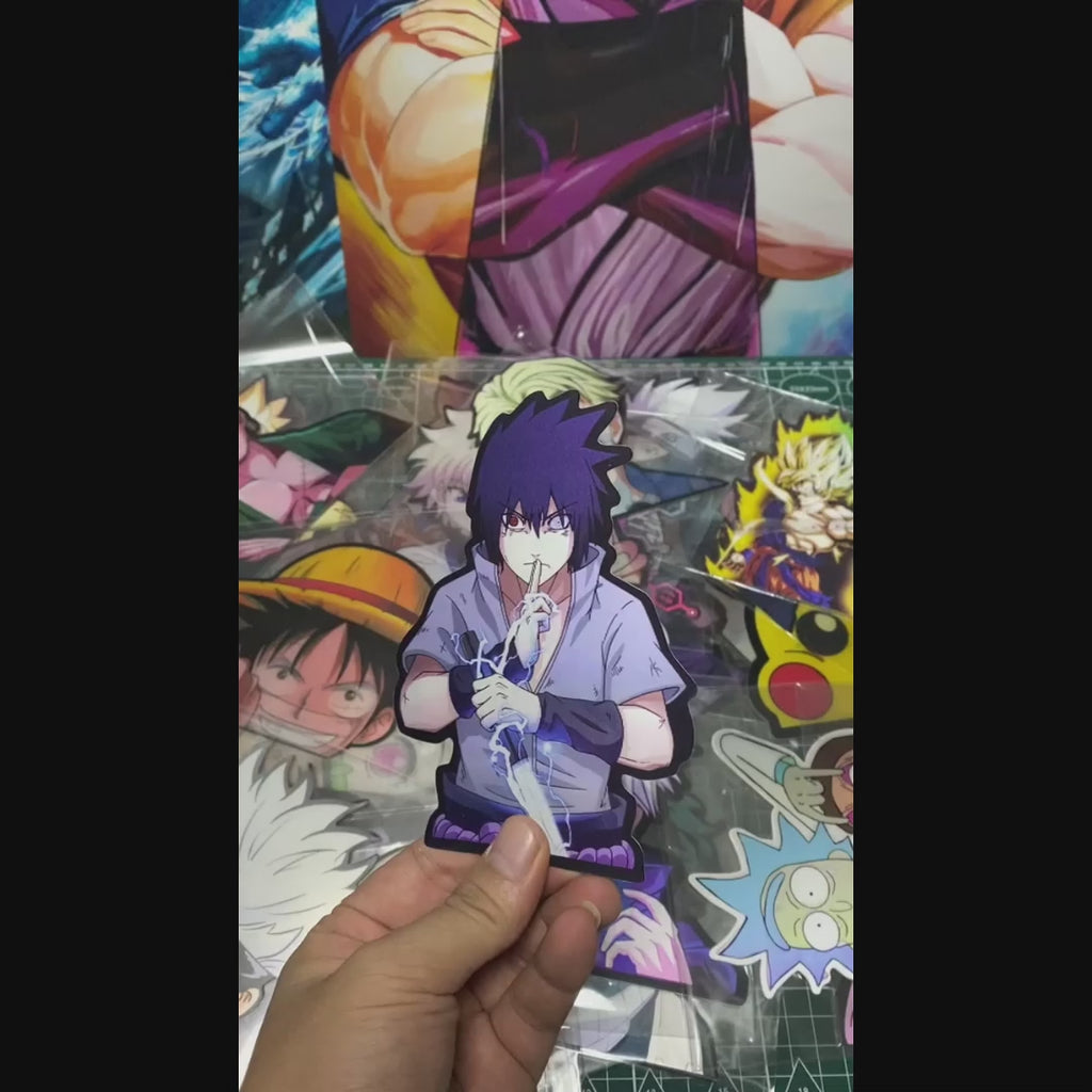 Naruto - Sasuke 3D Stickers