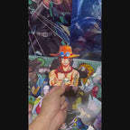 One Piece - Ace 3D-klistremerker