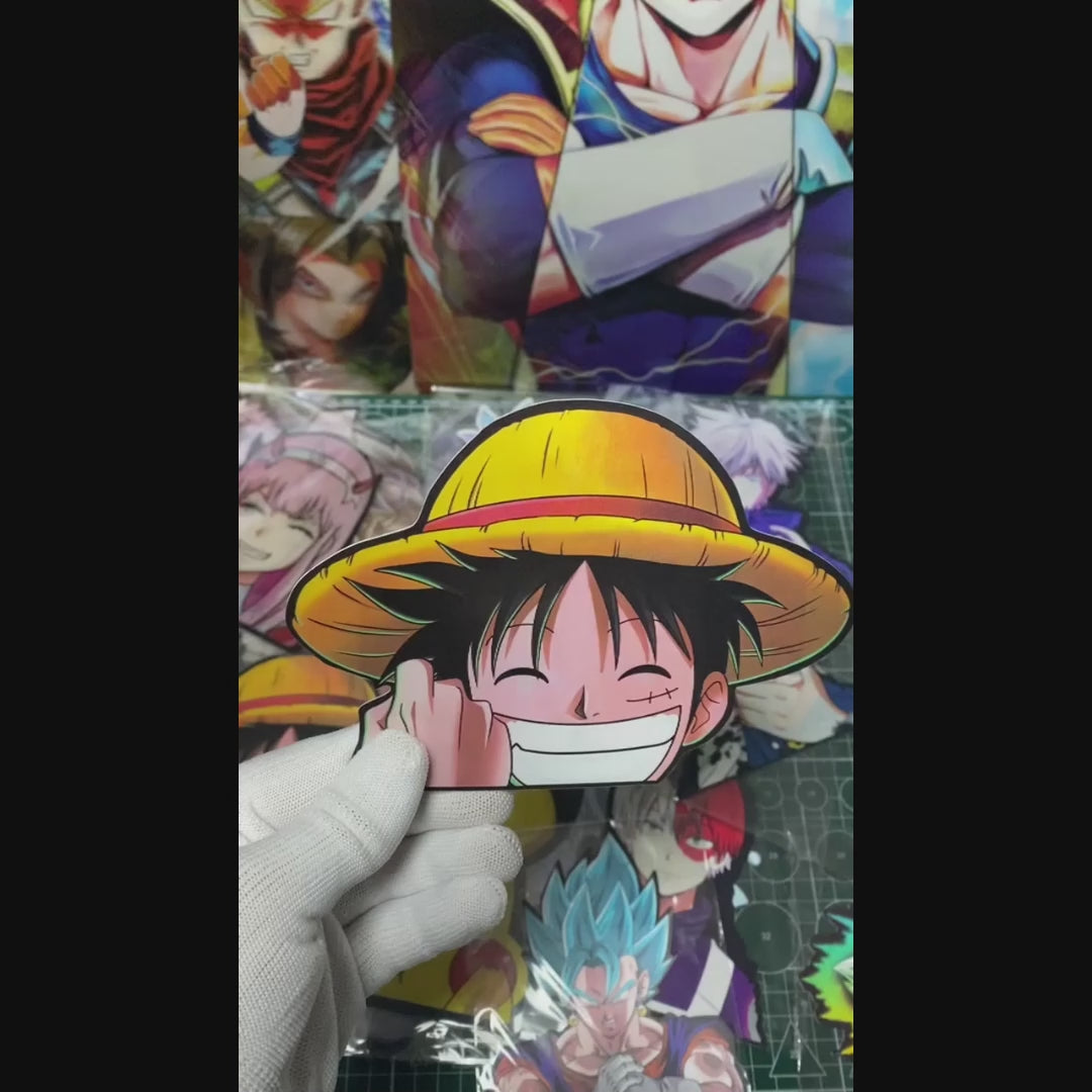 One Piece - Luffy 3D Stickers