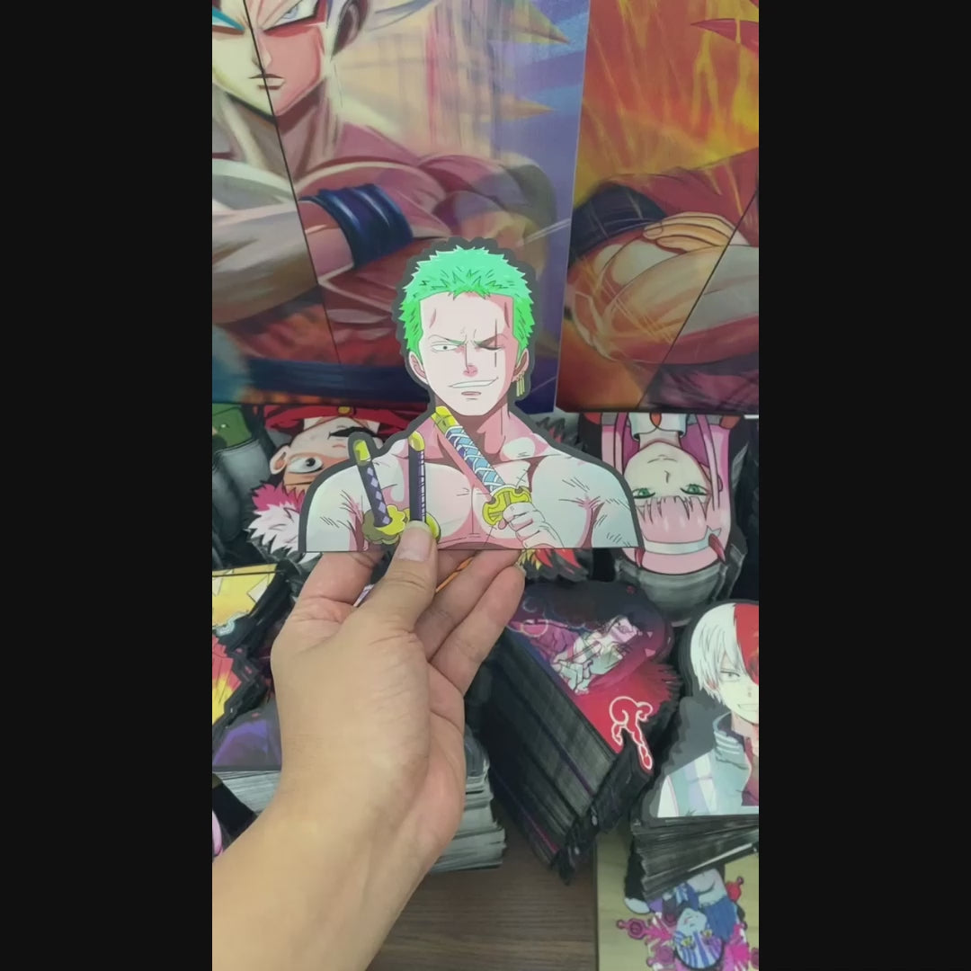 One Piece - Zoro 3D Stickers