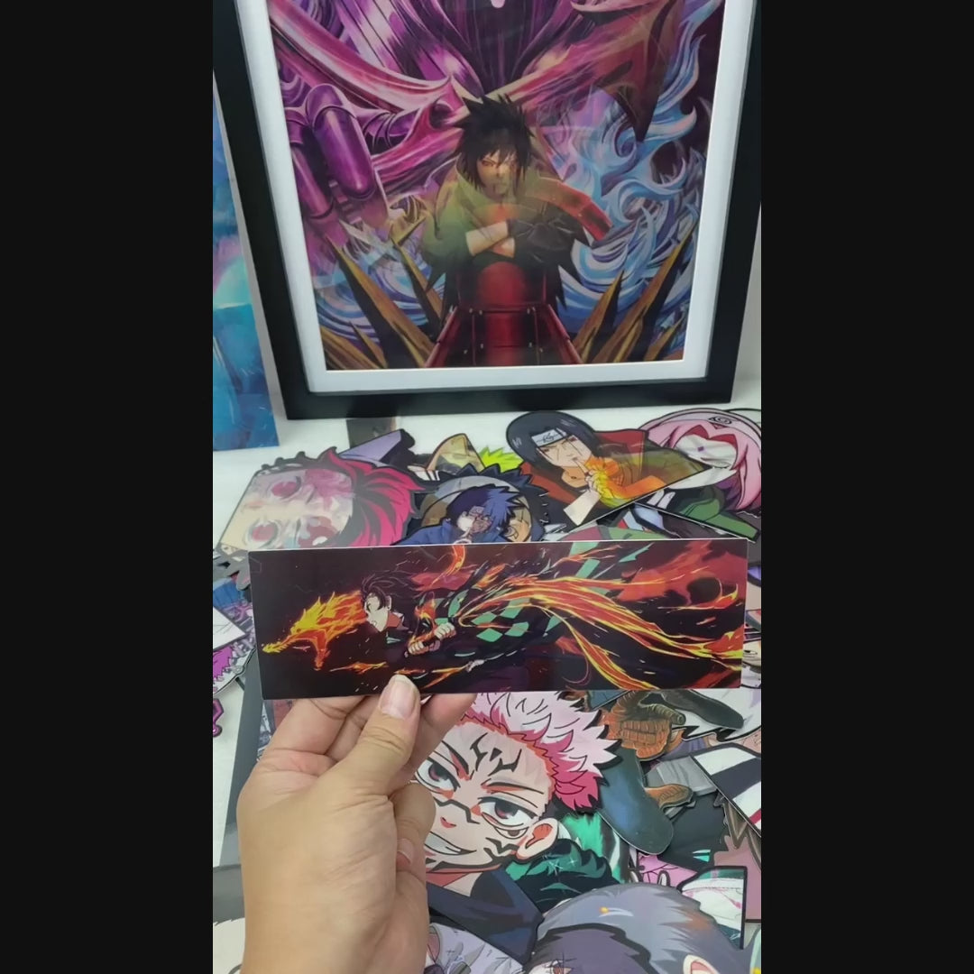 Demon Slayer - Tanjiro and Zenitsu 3D Stickers