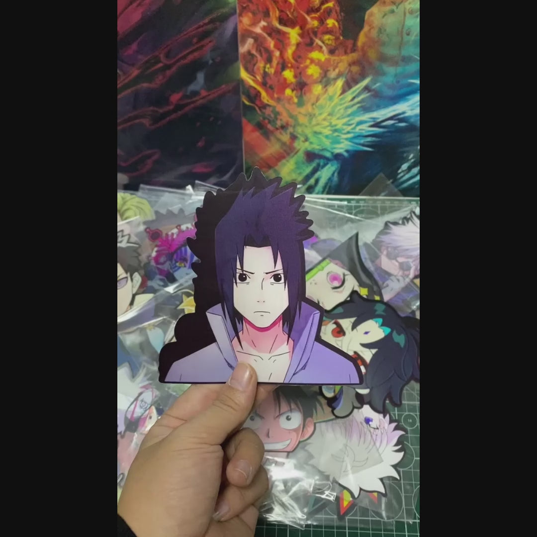 Naruto - Sasuke 3D Stickers