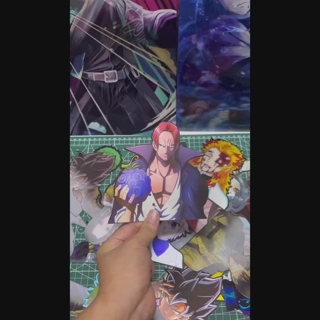One Piece - Shanks 3D Stickers