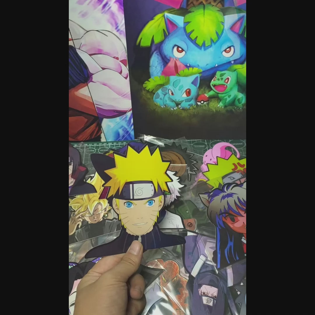 Naruto 3D Stickers