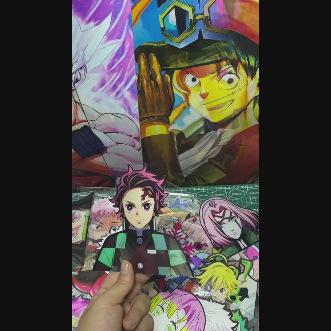 Demon Slayer - Tanjiro 3D Stickers