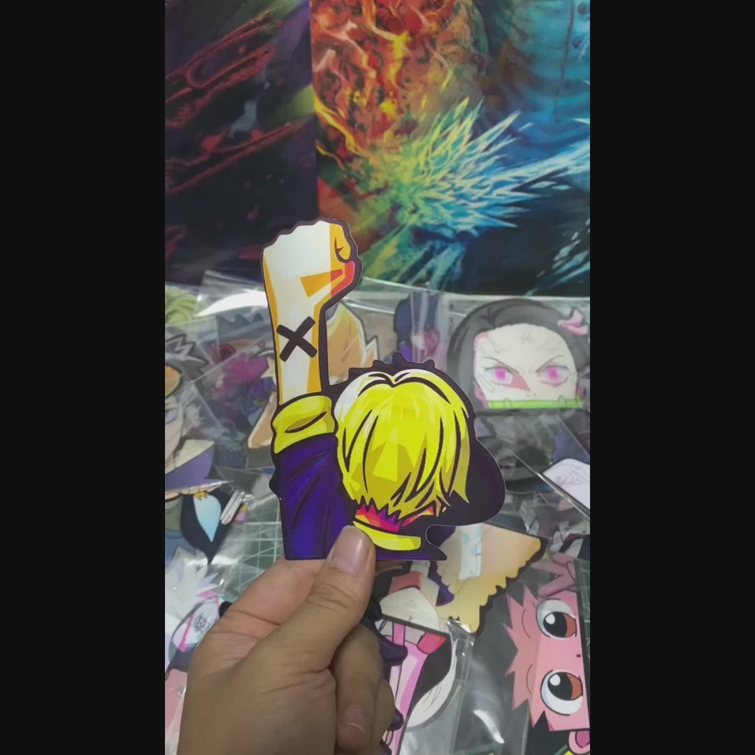One Piece 3D Stickers