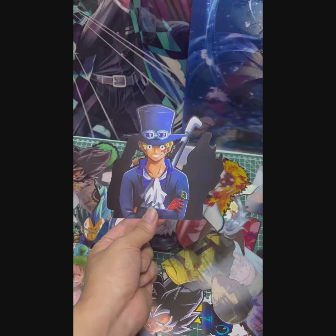 One Piece - Sabo 3D Stickers