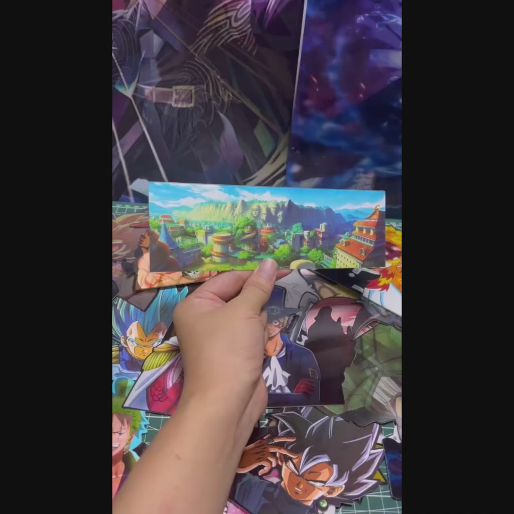 Naruto - Konoha 3D Stickers