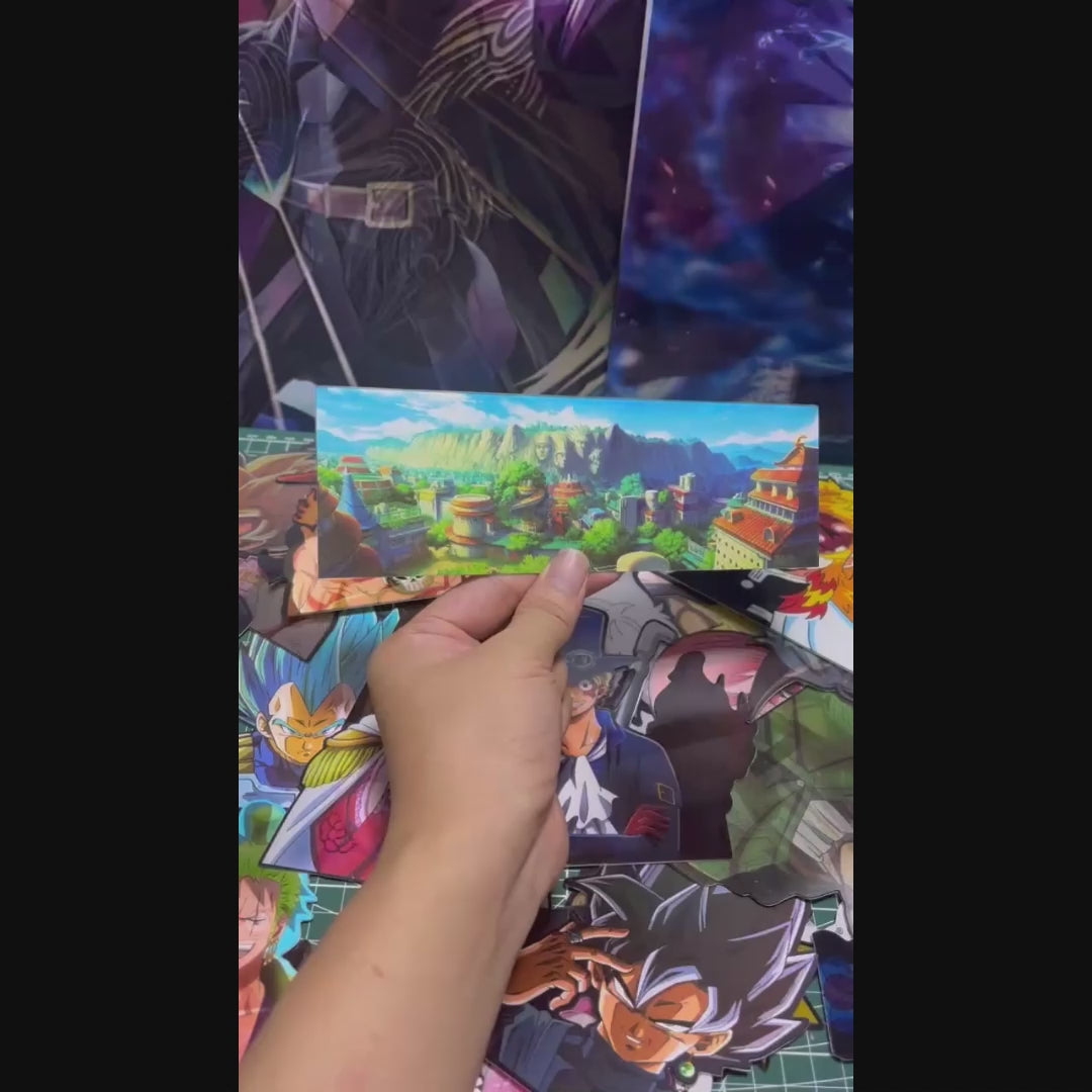 Naruto - Konoha 3D Stickers