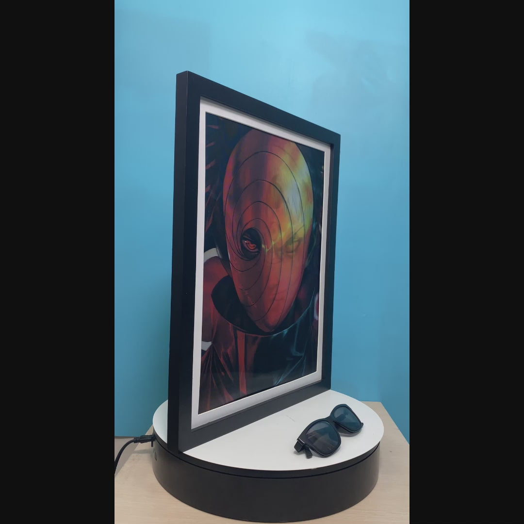 Naruto - Obito 3D Poster