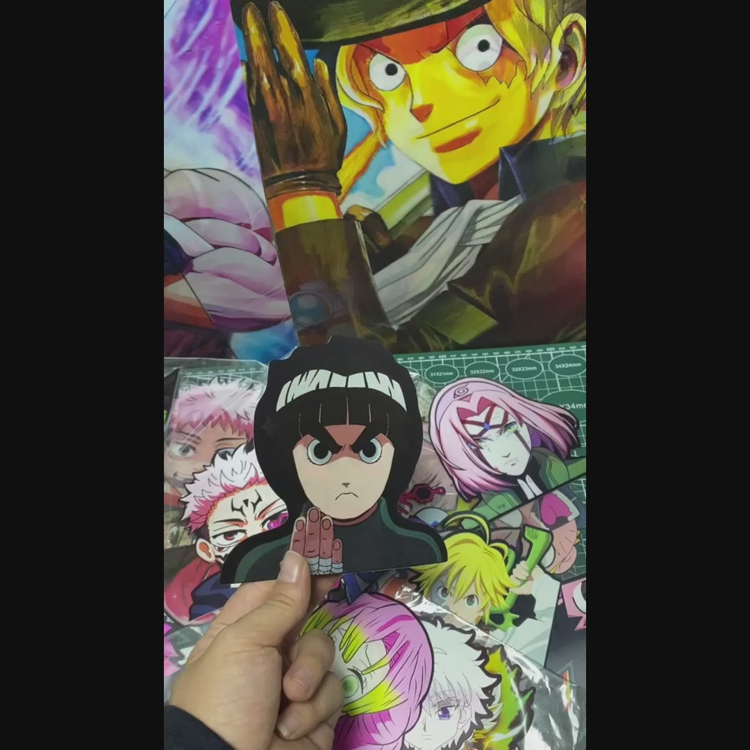 Naruto - Rock Lee 3D Stickers