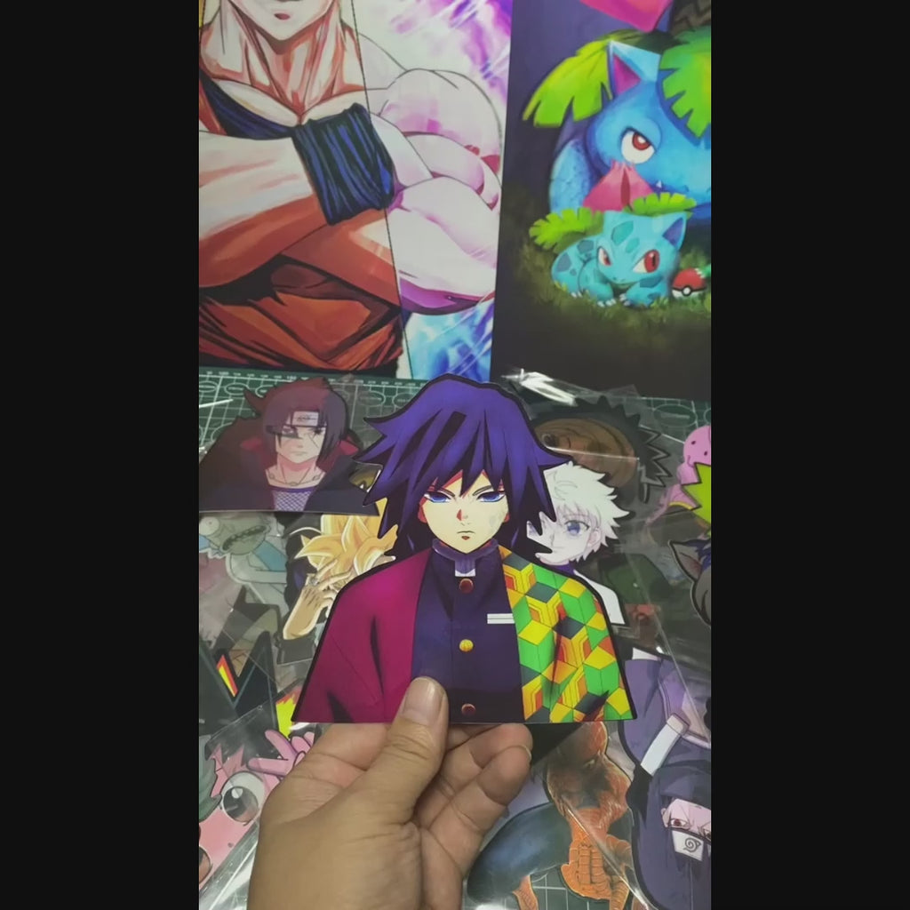 Demon Slayer - Giyu 3D Stickers