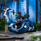 Tanjiro water figure from ScandiAnime featuring a detailed tan-colored figure of Tanjiro from Demon Slayer.